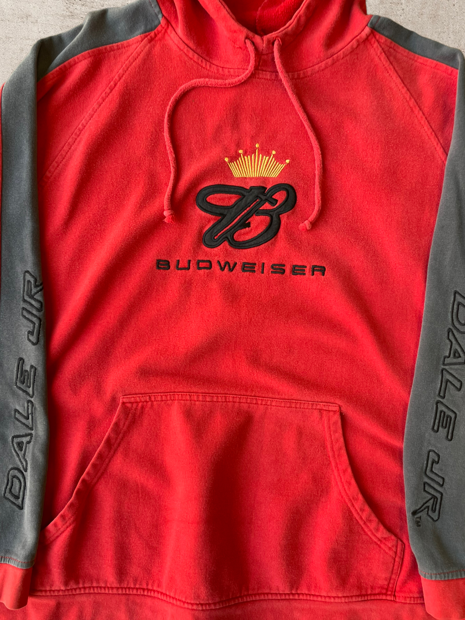 Vintage Budweiser Racing Sweatshirt - XL