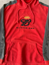 Load image into Gallery viewer, Vintage Budweiser Racing Sweatshirt - XL
