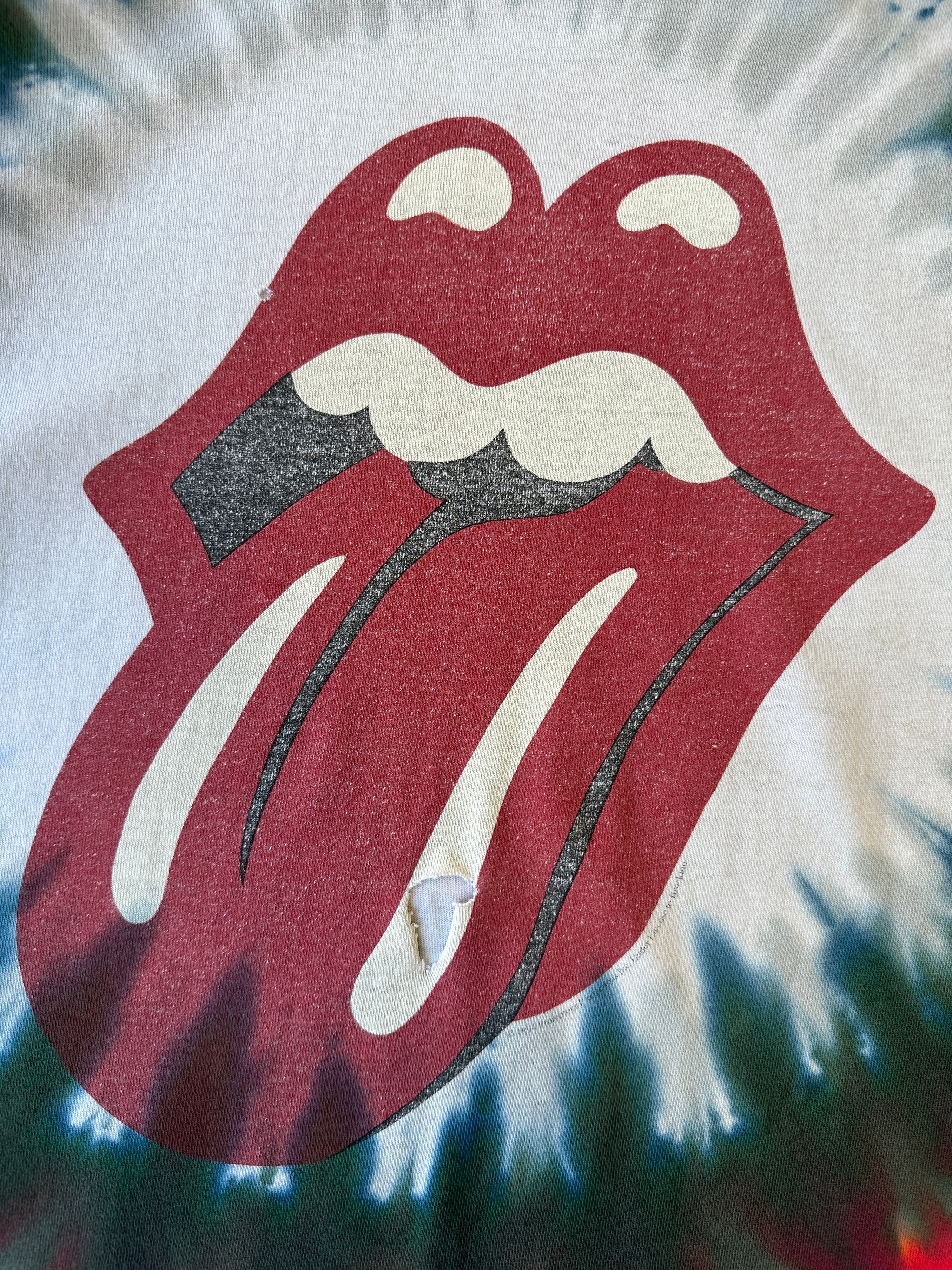 1994 Rolling Stones Tie Dye Shirt - XL