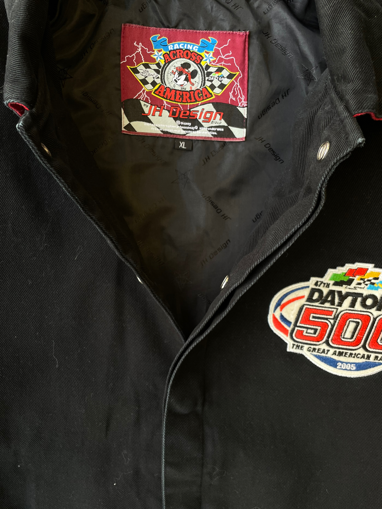 Daytona 500 Mickey Mouse Racing Jacket - X-Large