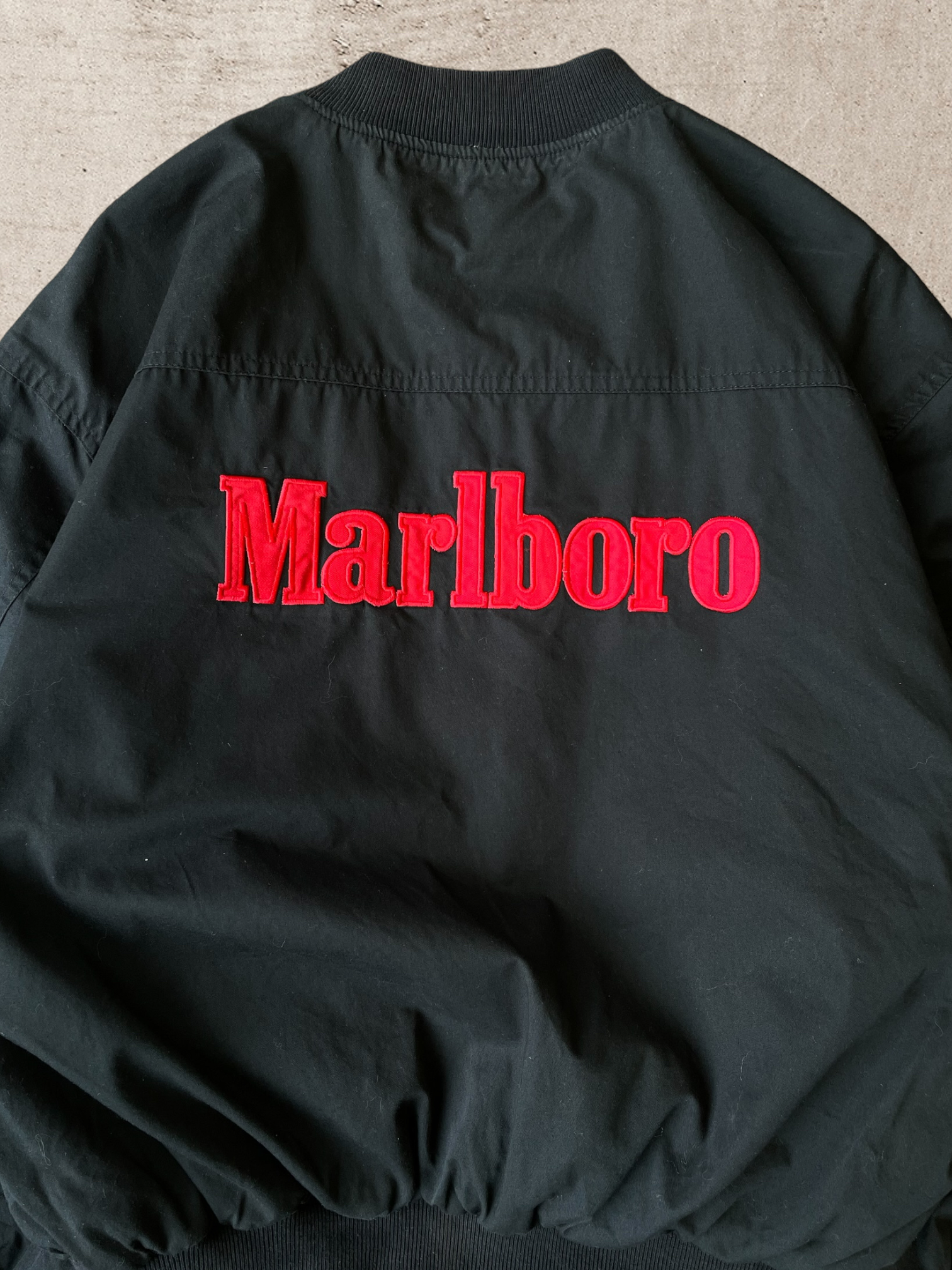 90年代 マールボロ リバーシブル ボンバー ジャケット - L