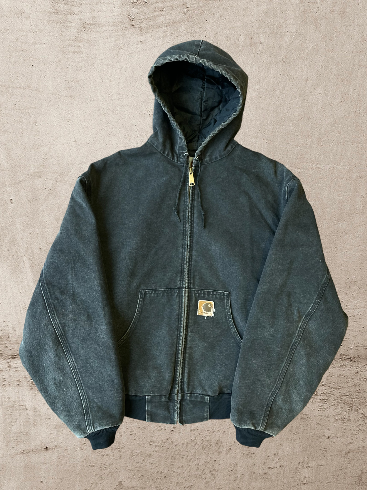 80s Carhartt Hooded Jacket - X-Large