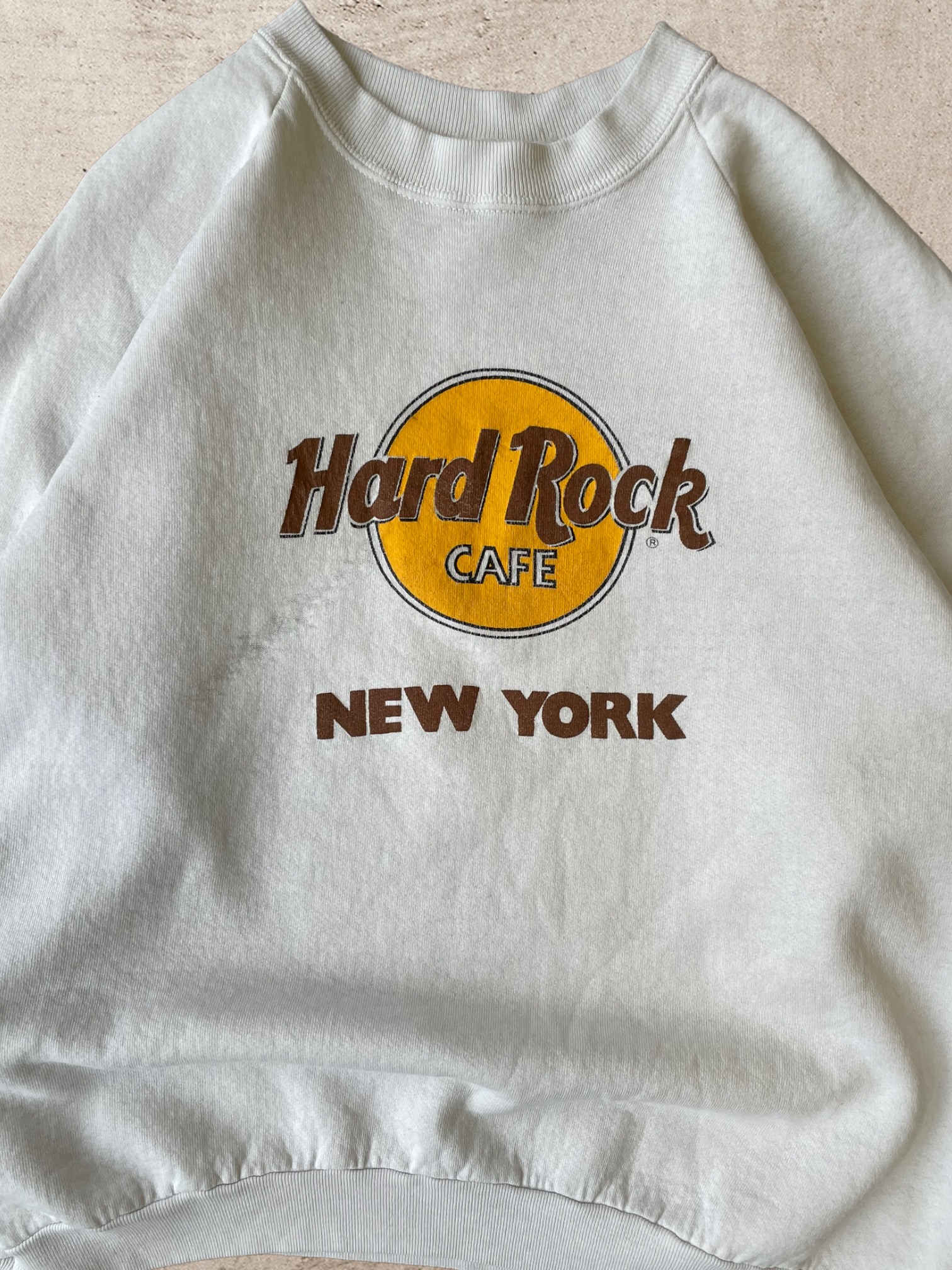 90s Hard Rock New York Crewneck - Large