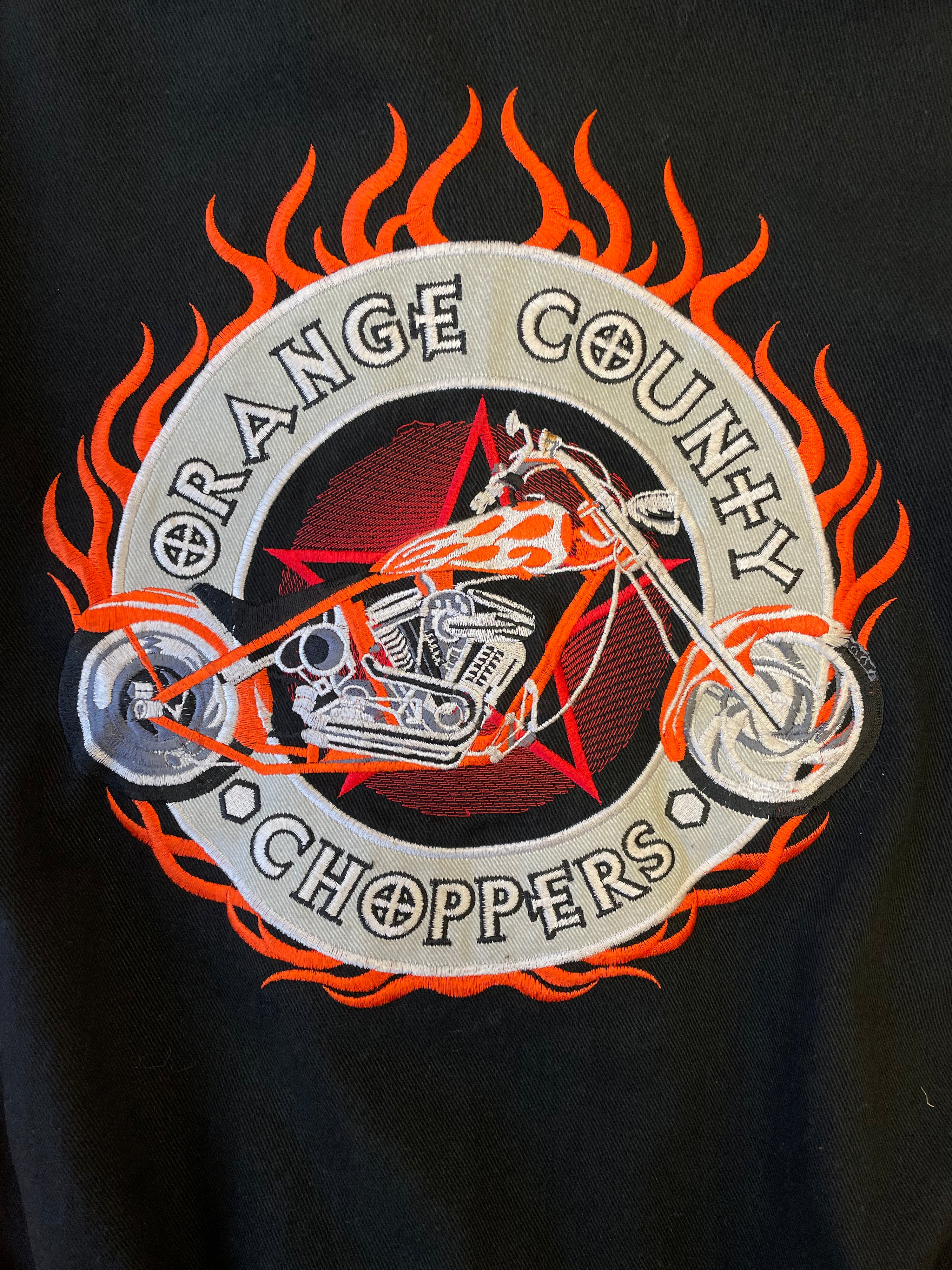 Vintage Orange County Choppers Racing Jacket - XL