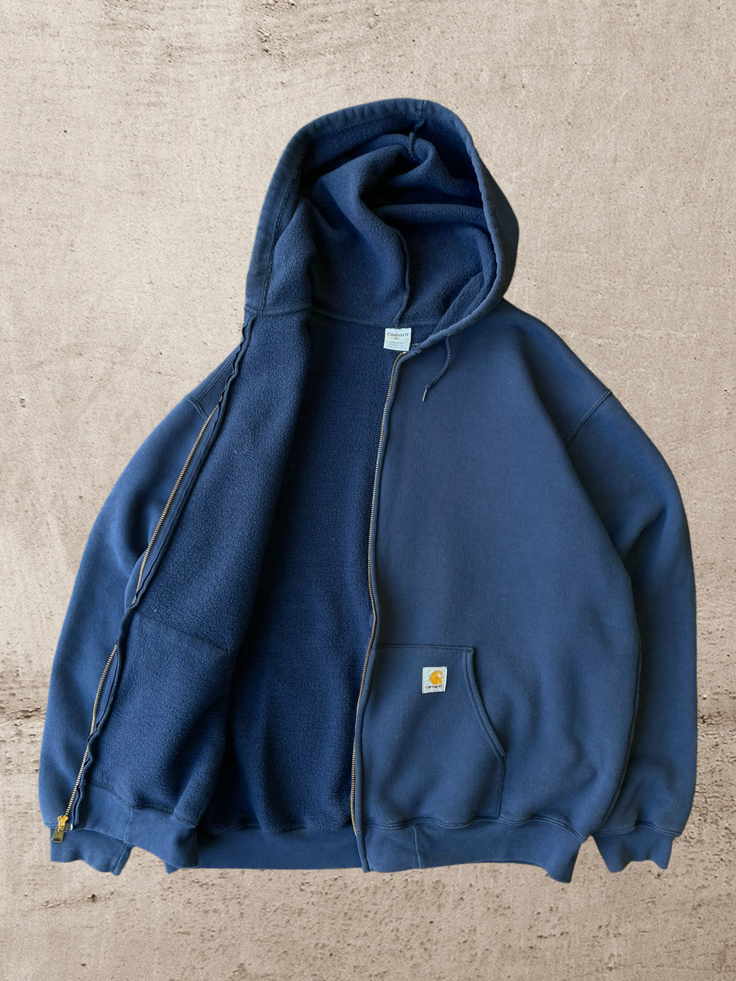 Vintage Carhartt Zip Up Sweatshirt - XL