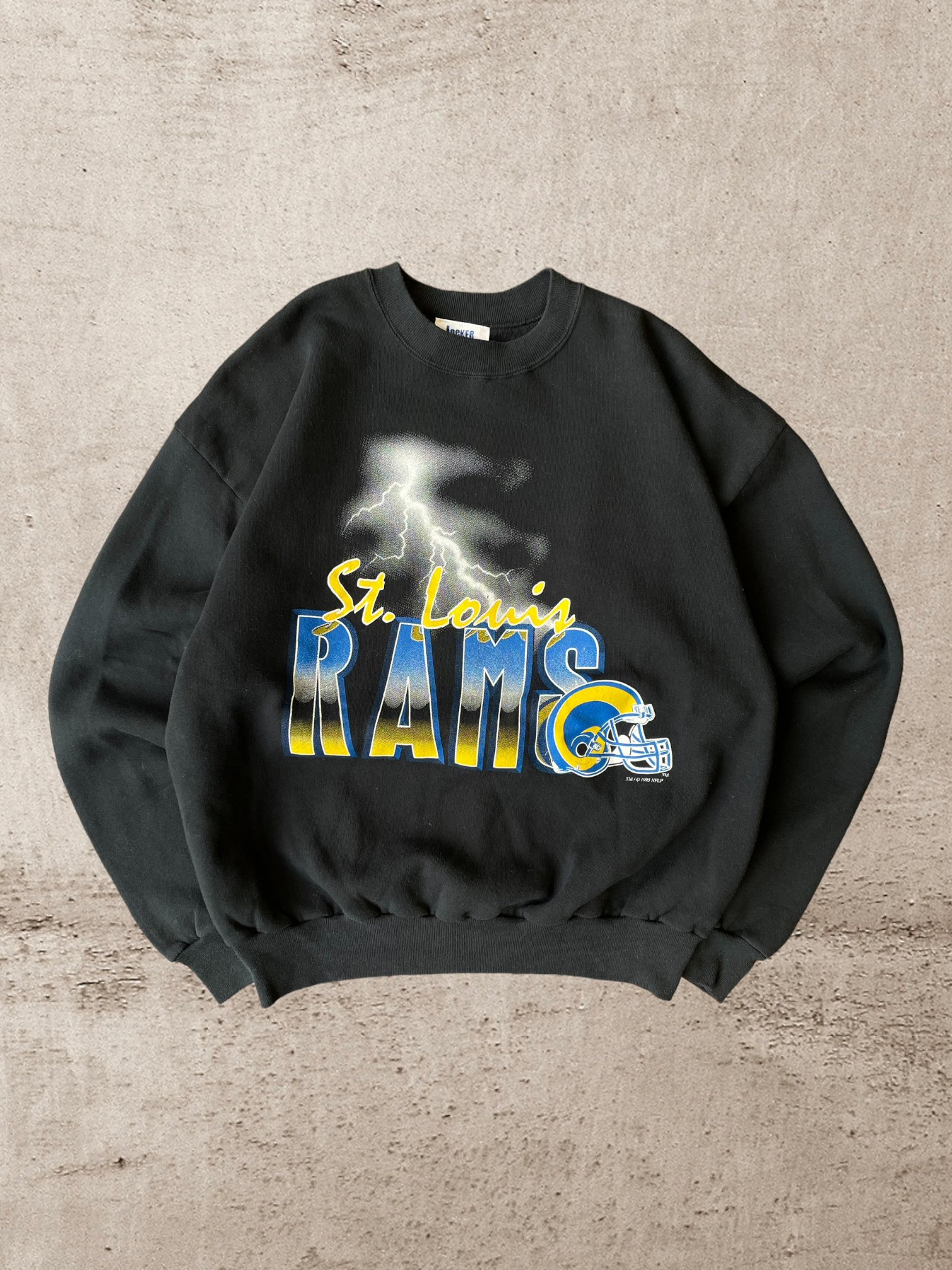 1995 St. Louis Rams Crewneck - Large