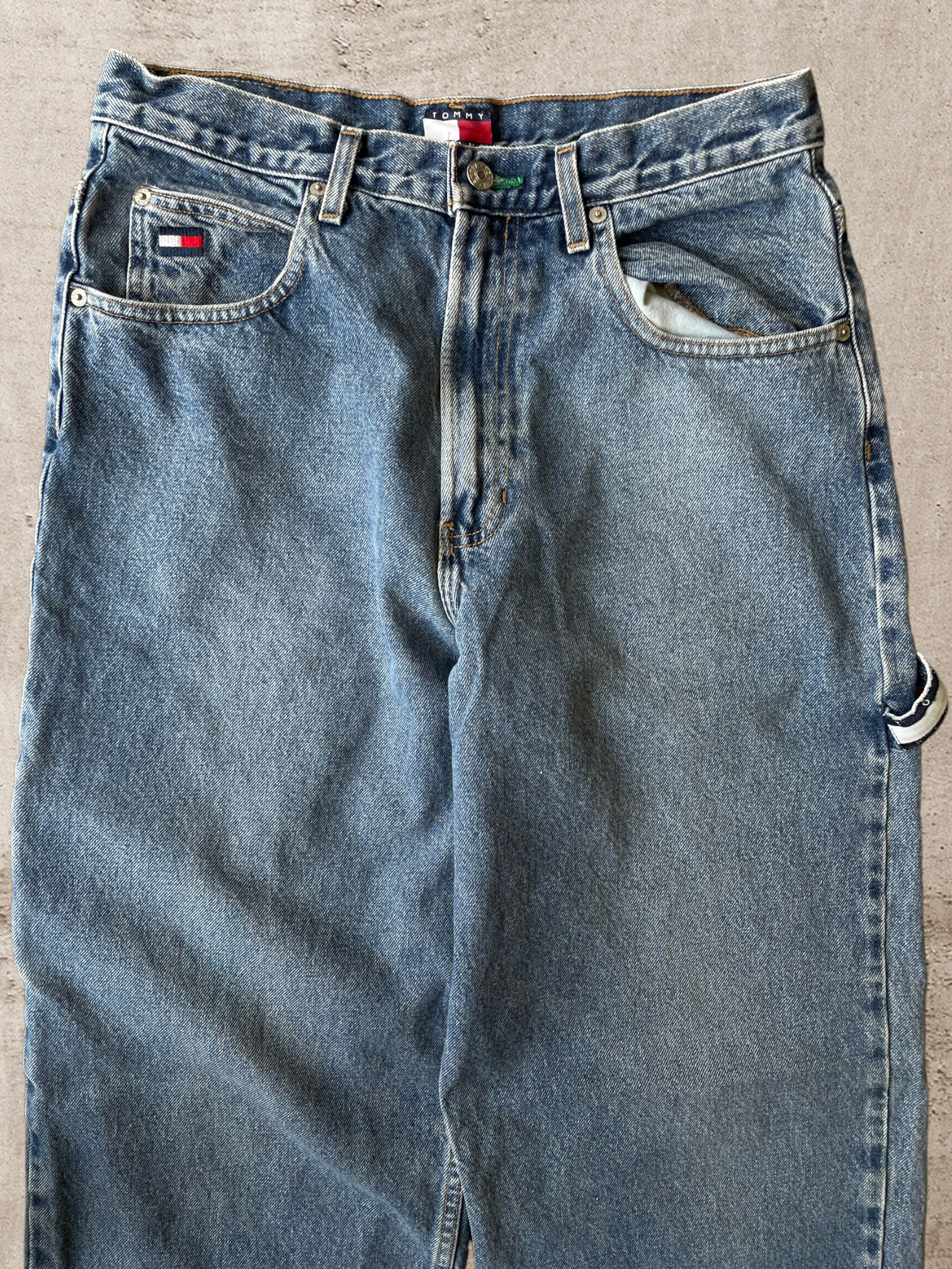 90s Tommy Hilfiger Baggy Carpenter Jeans -32x32