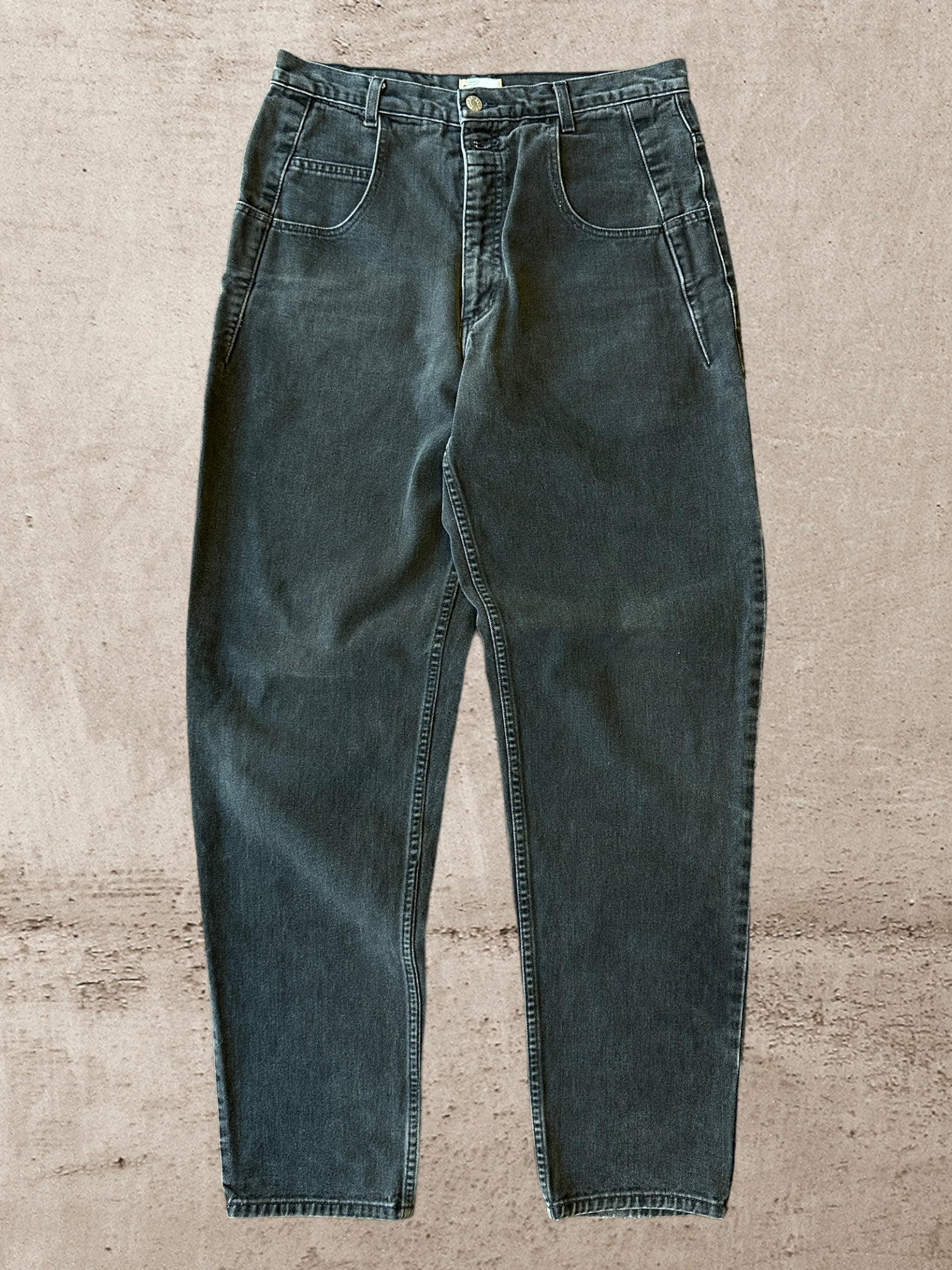 90s Black Guess Jeans - 33x33