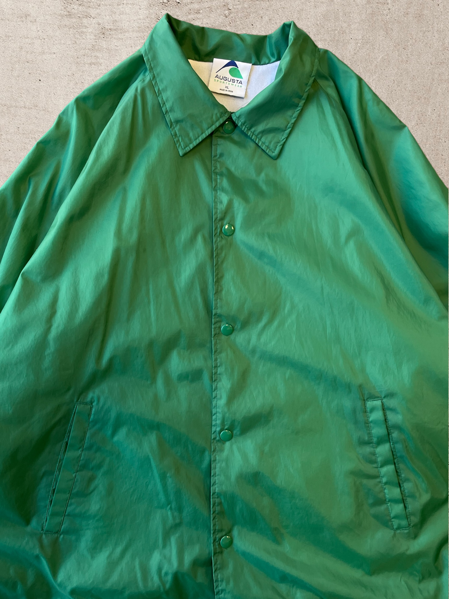 90s Green Coaches Jacket - X-Large