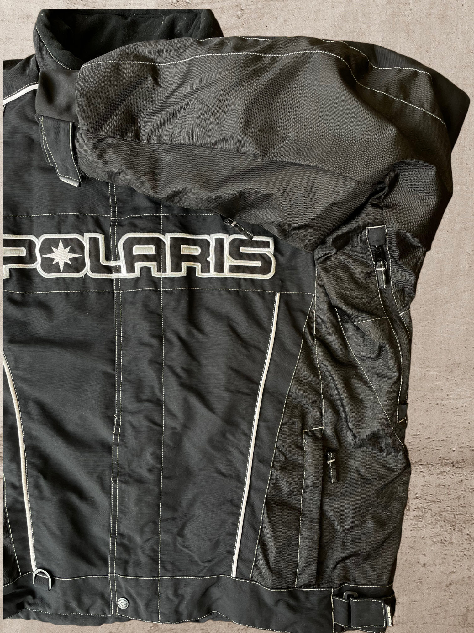 90s Polaris Snowmobile Racing Jacket - XL