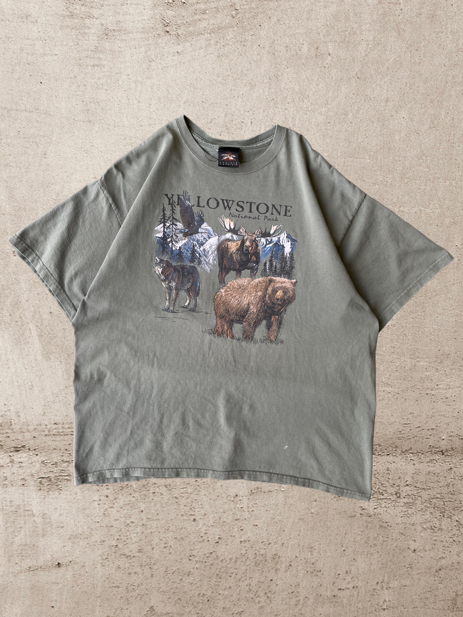 90s Yellowstone Nature T-Shirt - X-Large