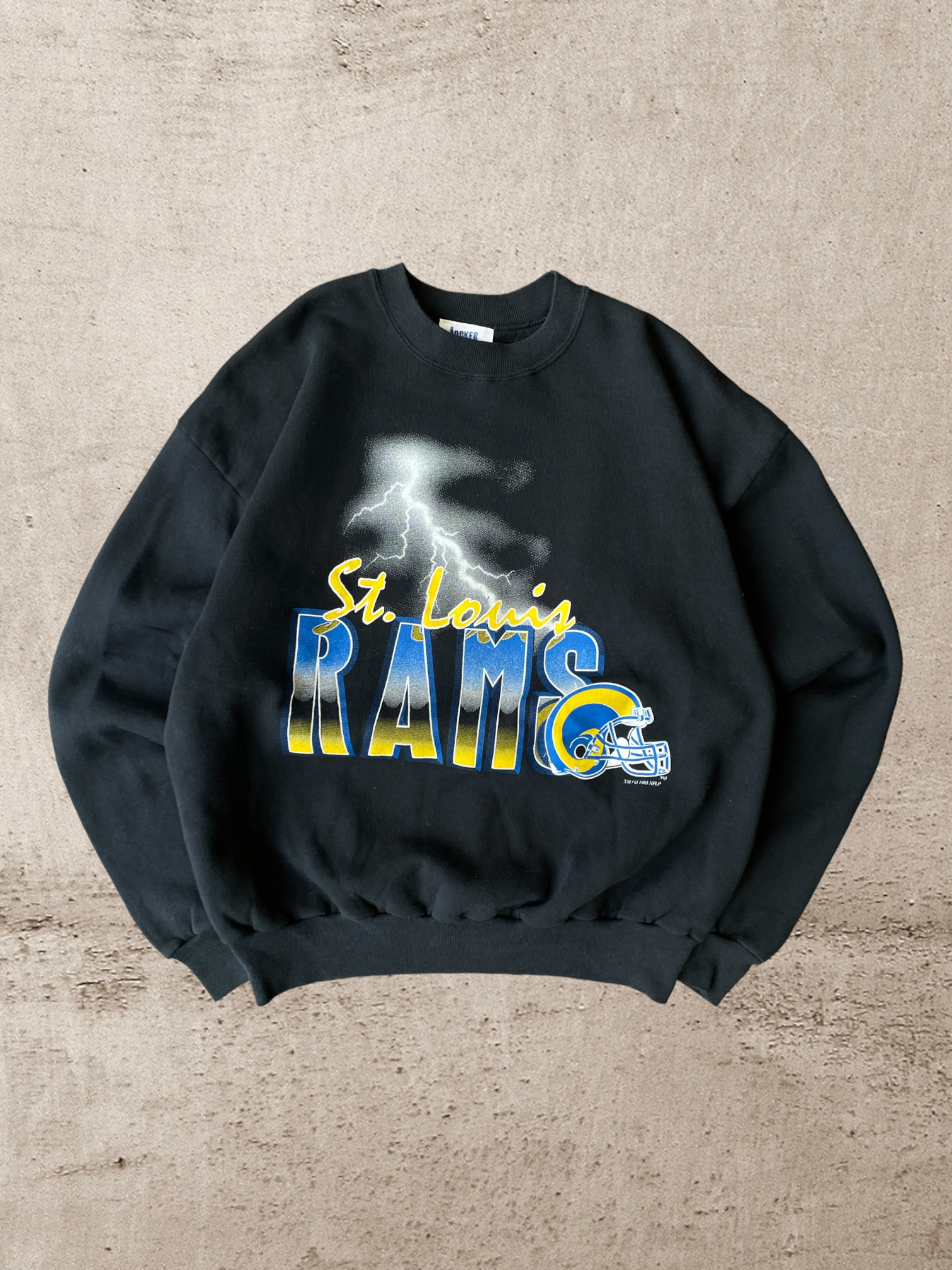 1995 St. Louis Rams Crewneck - Large