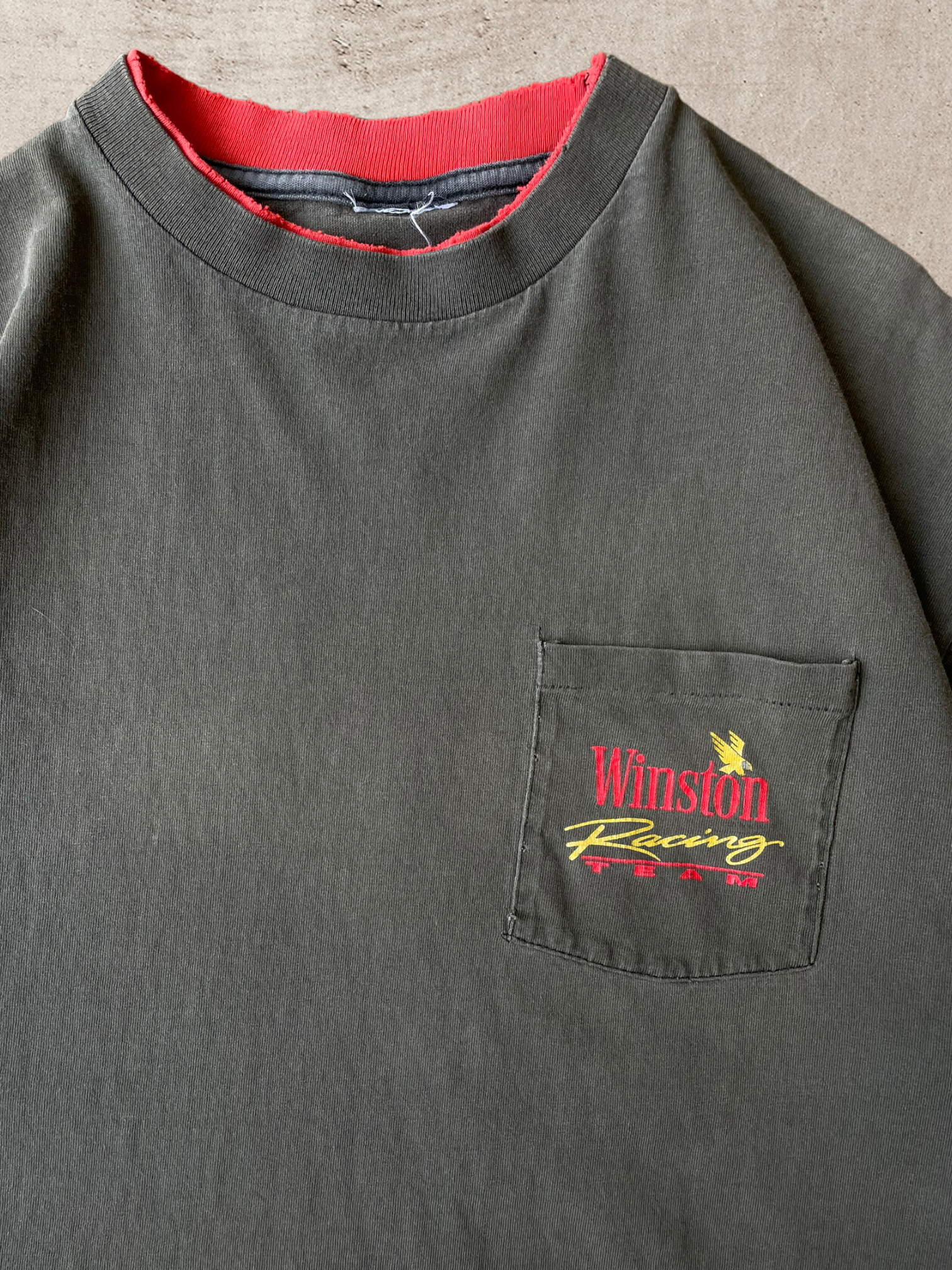 90s Winston Cigarettes Racing Team Shirt - Large