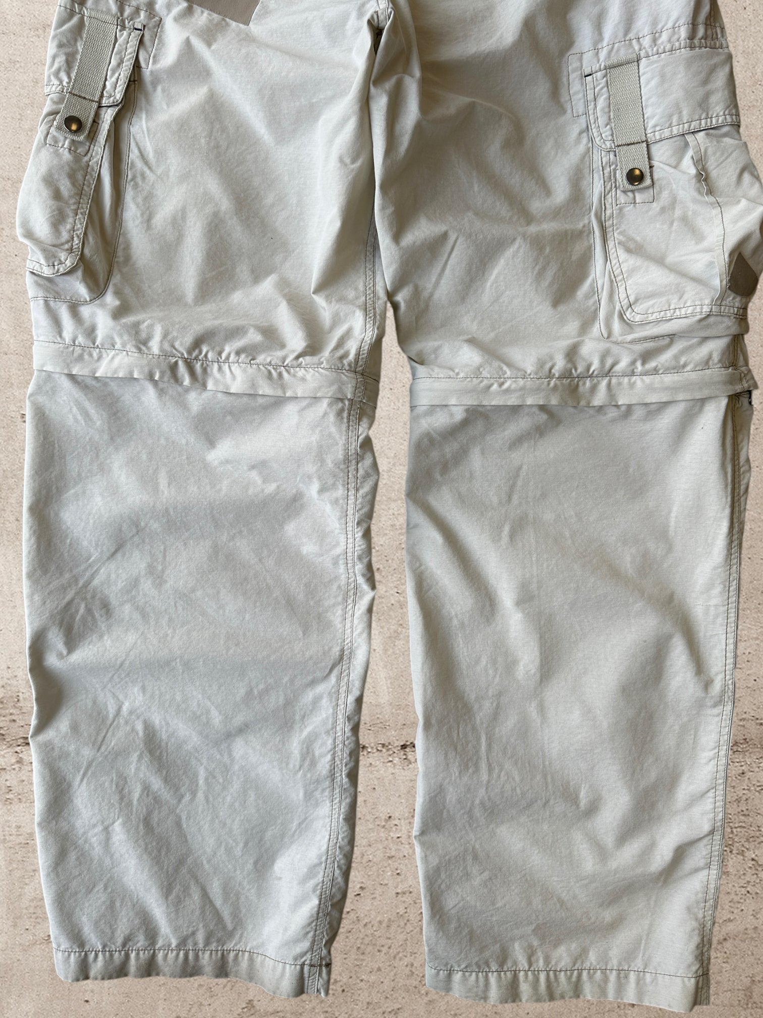 Vintage No Boundaries Baggy Cargo Pants Adjustable Waist - 38x33