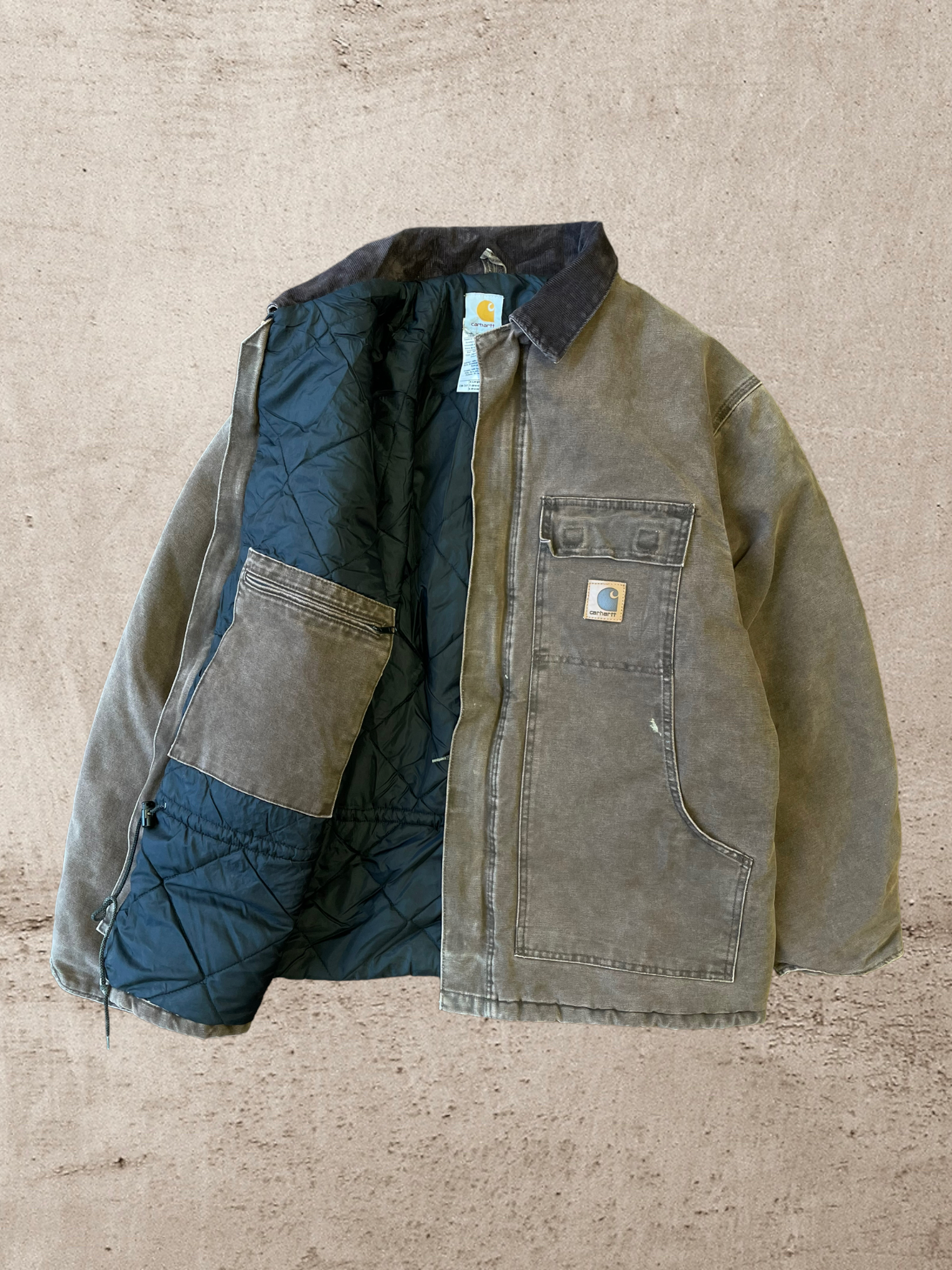 Vintage Carhartt Quilted Lined Jacket - X-Large