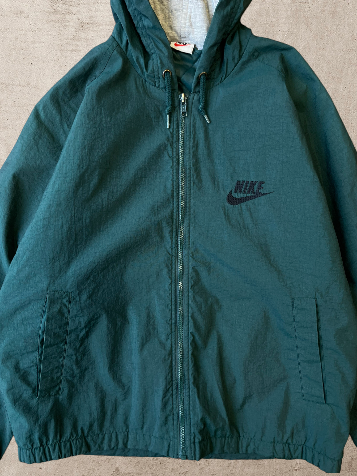 90s Nike Quilted Lined Jacket - Large