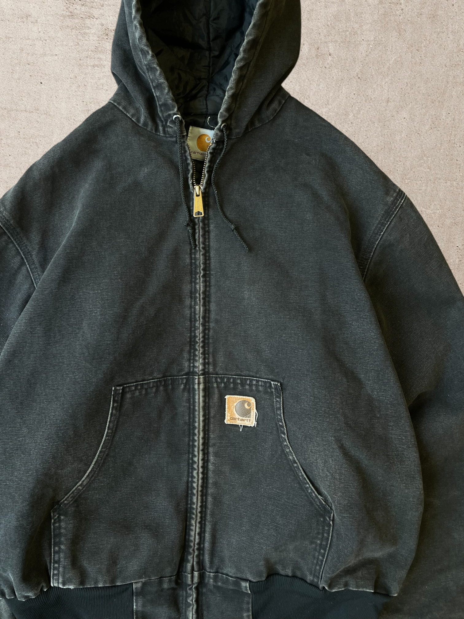 80s Carhartt Hooded Jacket - X-Large