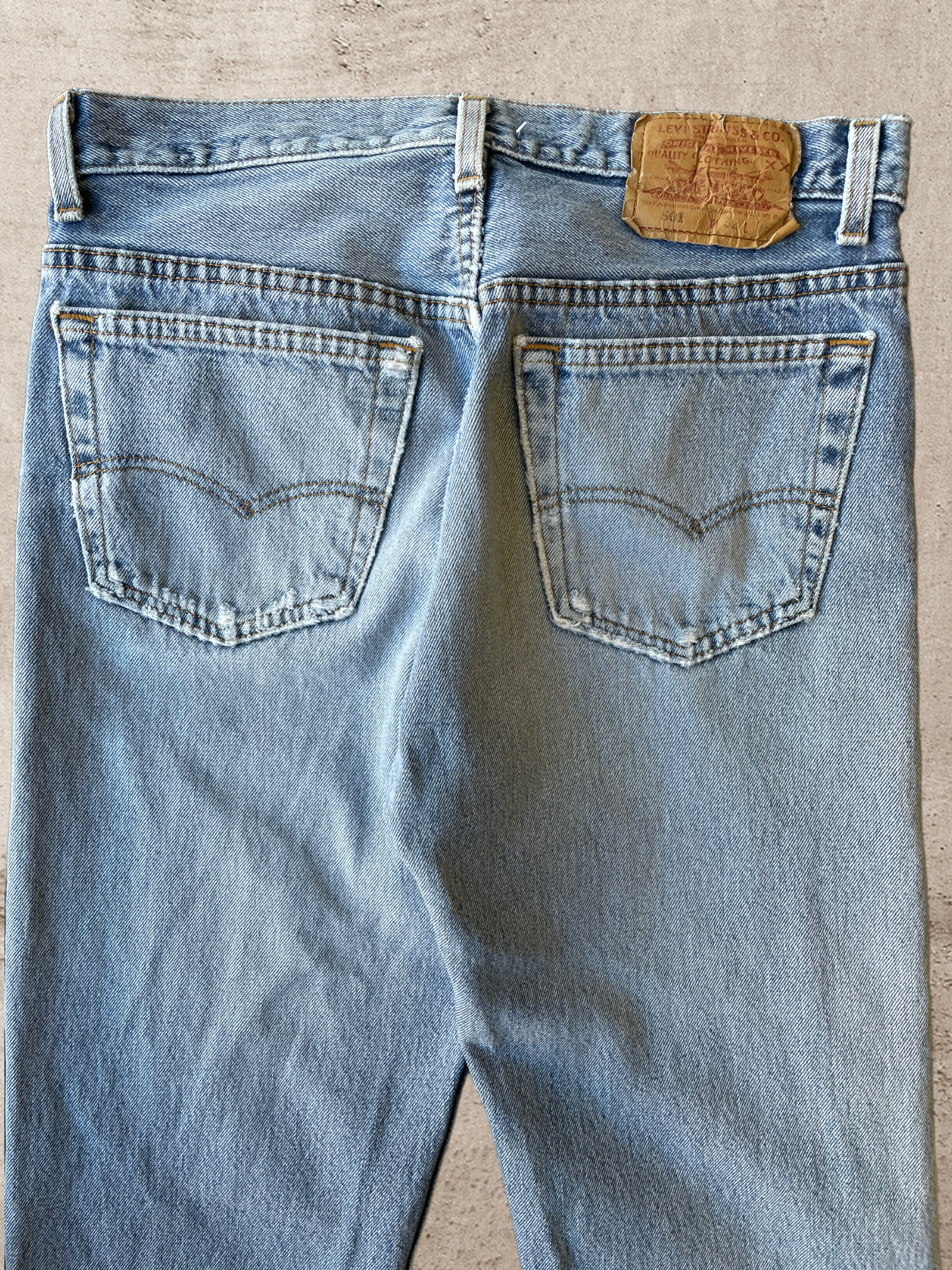 90s Levi 501 Repaired Jeans -29x33.5