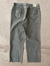 Load image into Gallery viewer, 90s Lee Straight Leg Brown Cropped Pants - 34x27
