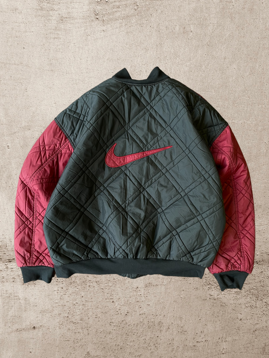 90s Nike Reversible Quilted Jacket - X-Large