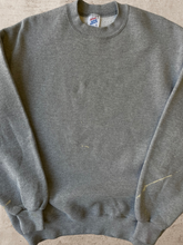 Load image into Gallery viewer, 90s Grey Blank Distressed Crewneck - Large
