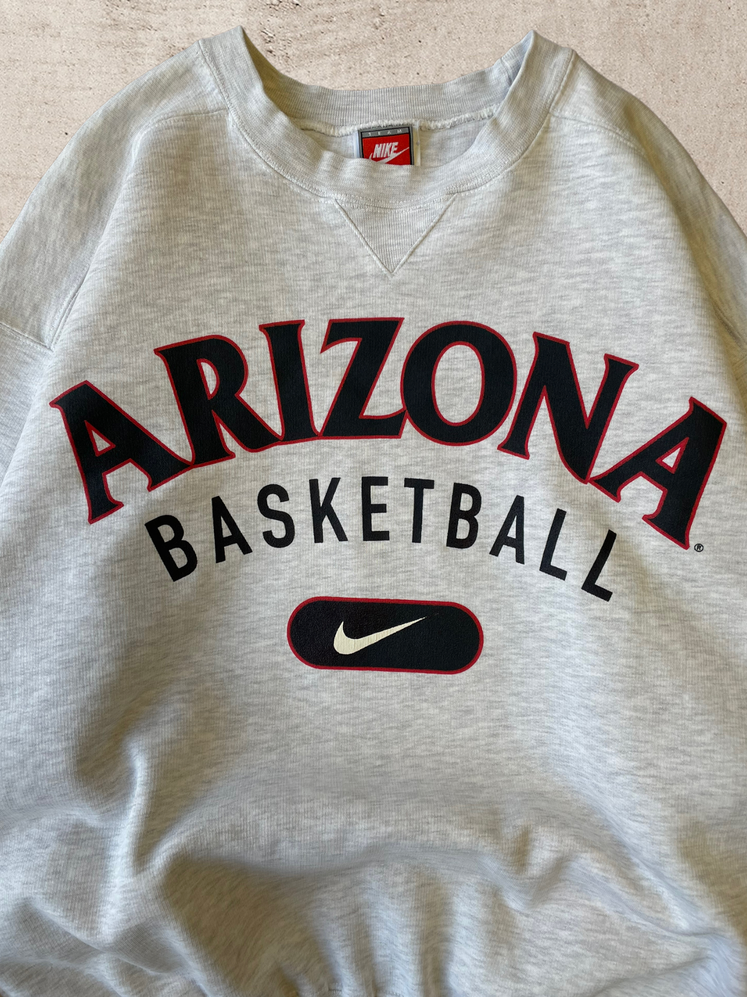 90年代 ナイキ アリゾナ バスケットボール クルーネック - XL