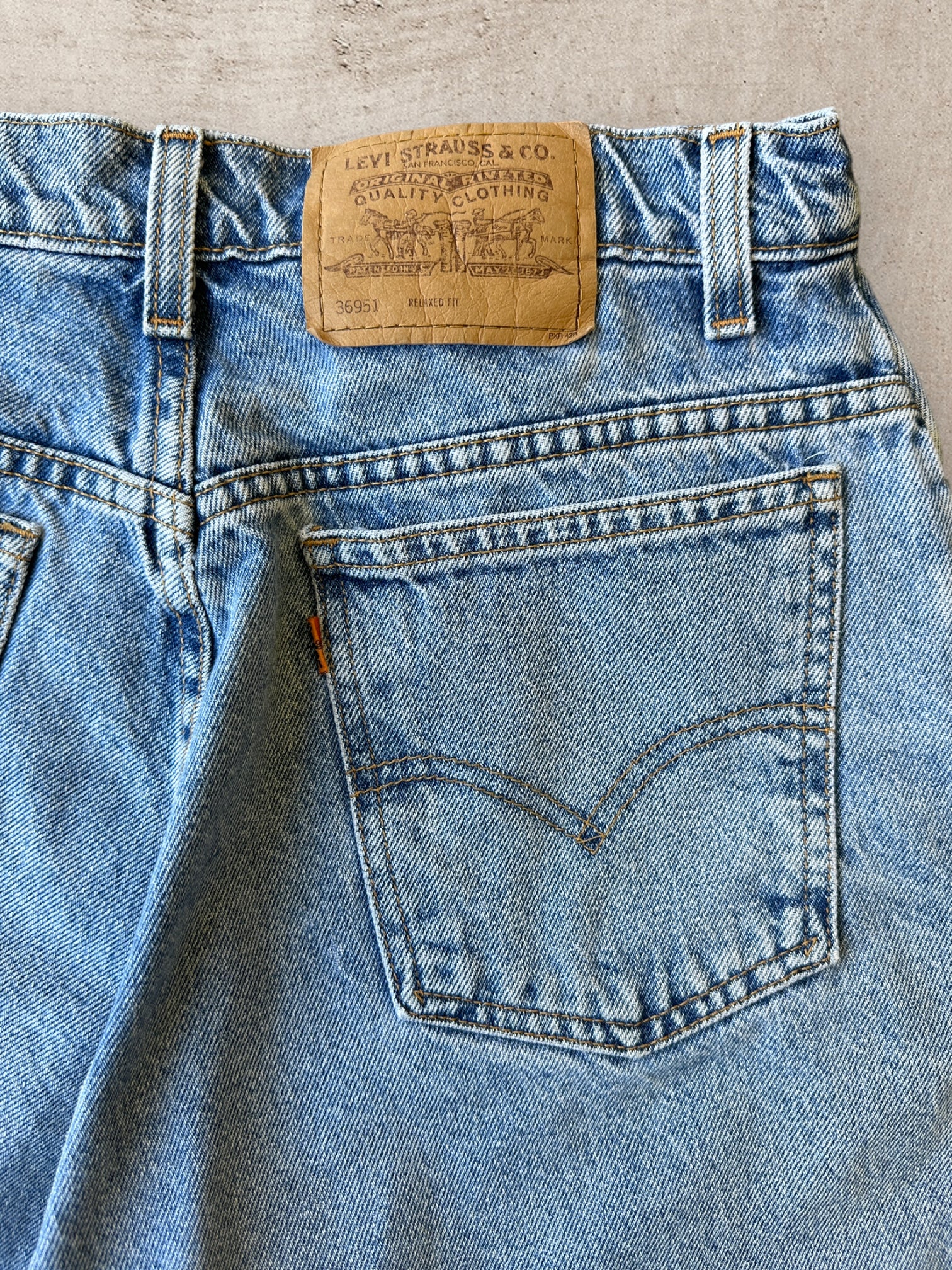 90s Levi Jean Shorts - 32”