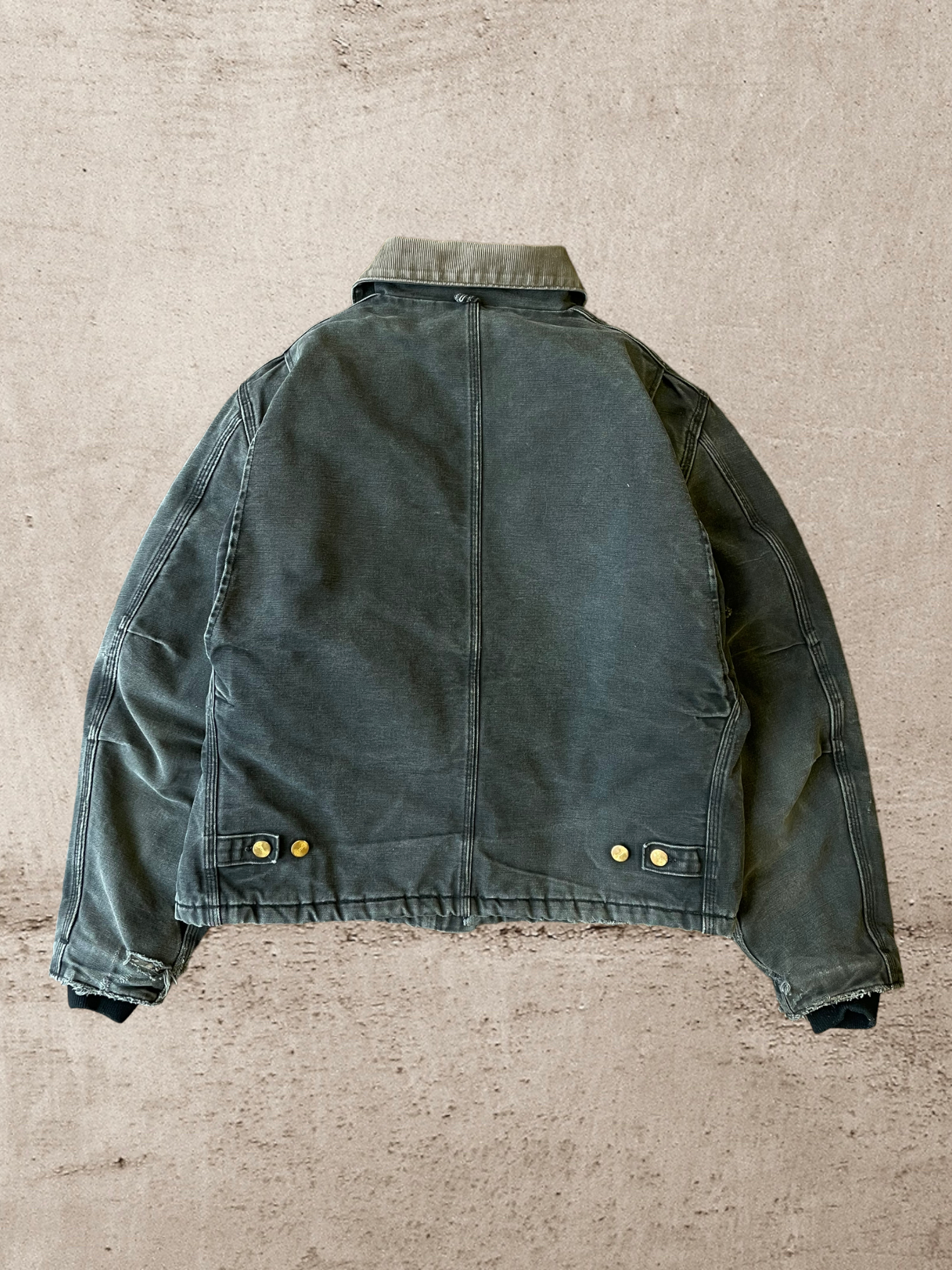 Vintage Carhartt J22 Quilted Lined Jacket - Medium