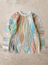Load image into Gallery viewer, 90 s Coogi Multicolor Knit Sweater - Large

