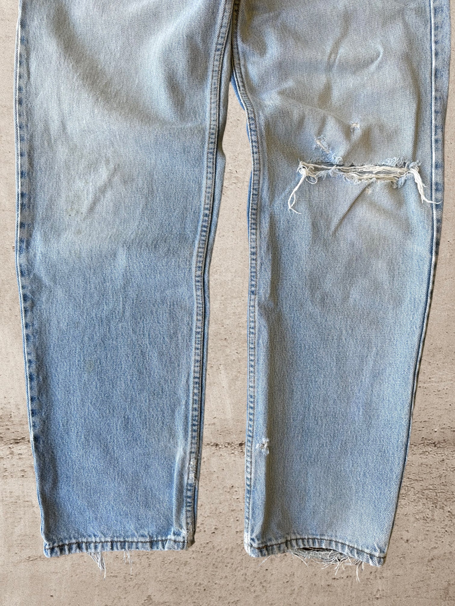 90s Levi 550 Wide Leg Jeans - 32x32