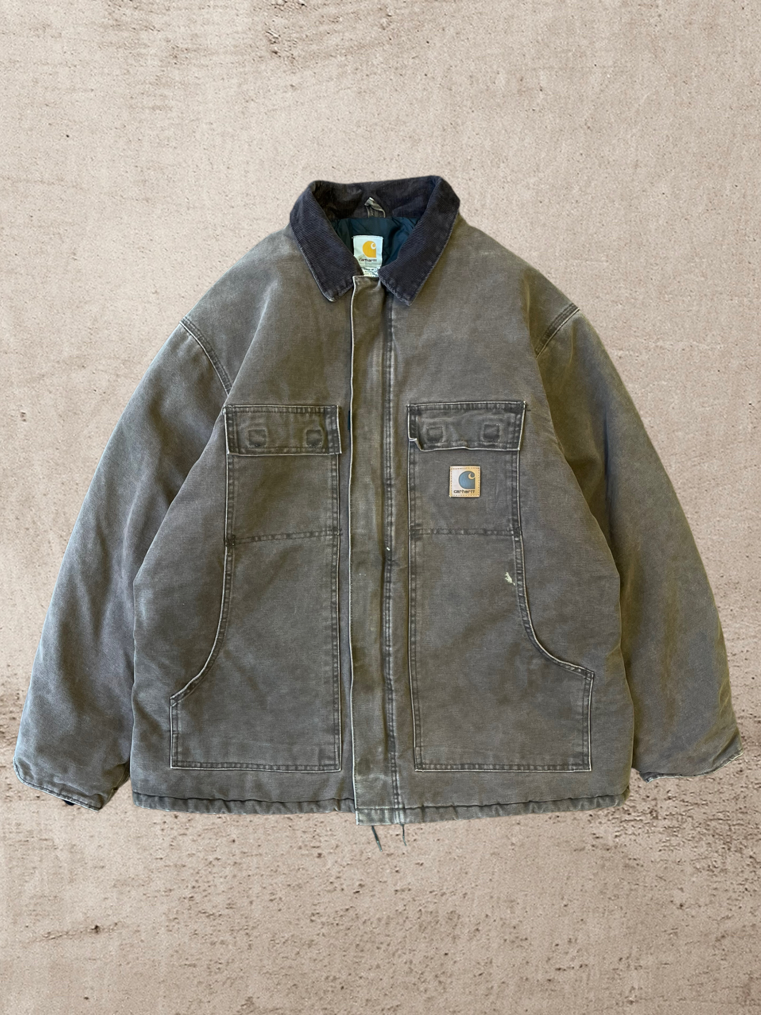 Vintage Carhartt Quilted Lined Jacket - X-Large