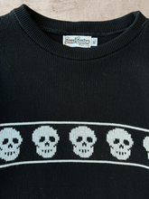 Load image into Gallery viewer, 90s Skull Knit Sweater - Large
