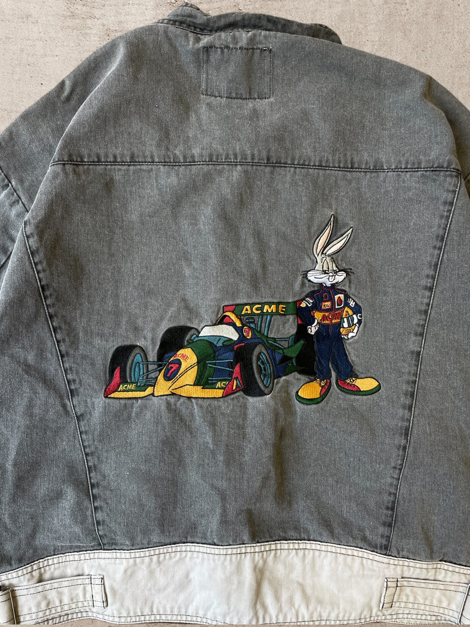 90s Looney Tunes Acme Moto Jacket - X-Large