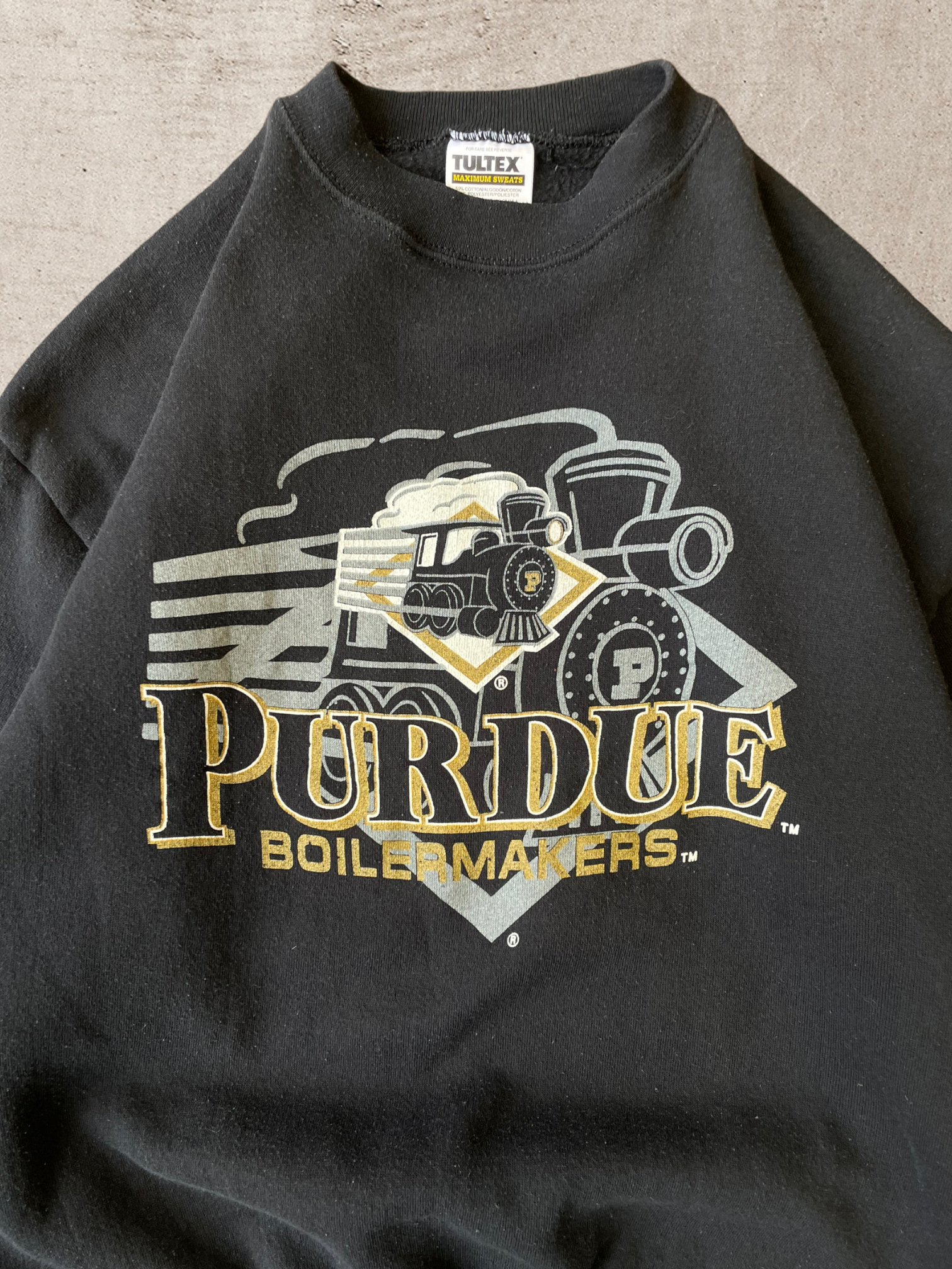 90s University of Purdue Boilermakers Crewneck - Large