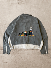 Load image into Gallery viewer, 90s Looney Tunes Acme Moto Jacket - X-Large
