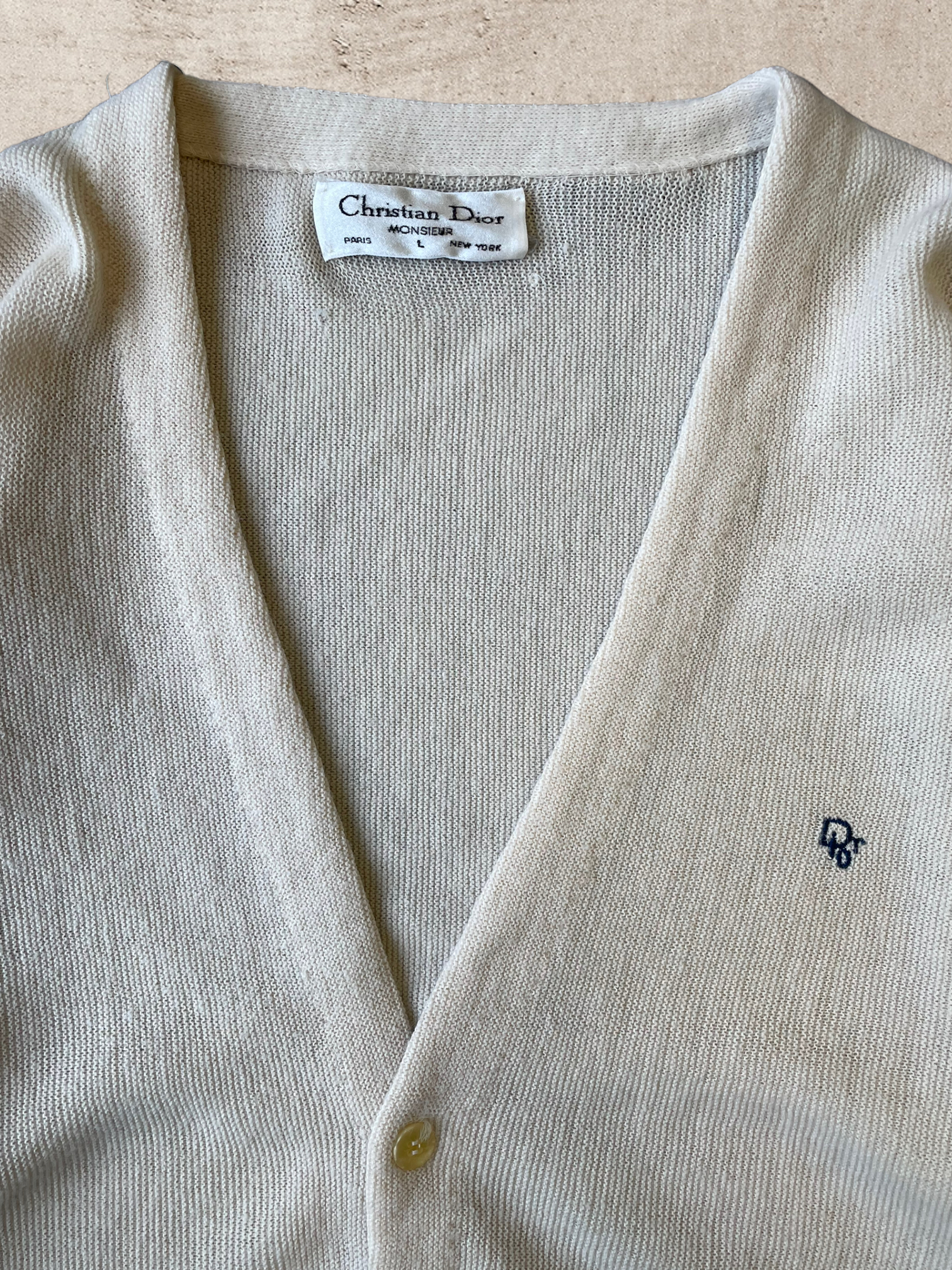 90s Christian Dior Monsieur Cardigan - Large