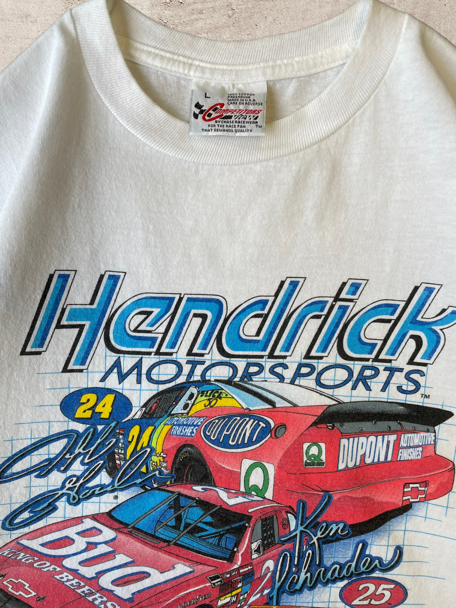 1996 ヘンドリック モータースポーツ レーシング T シャツ - L