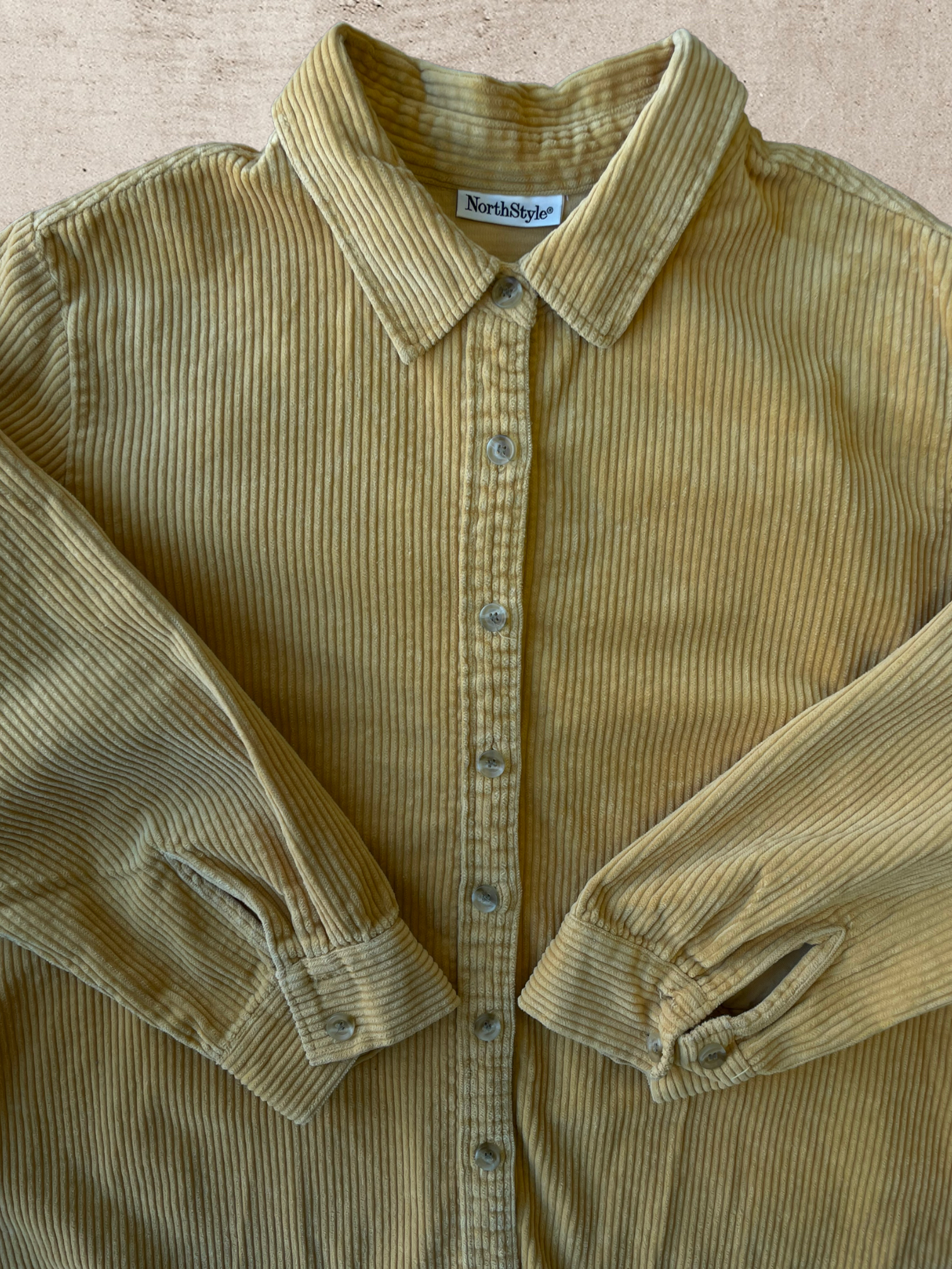 90s Corduroy Button Up - X-Large