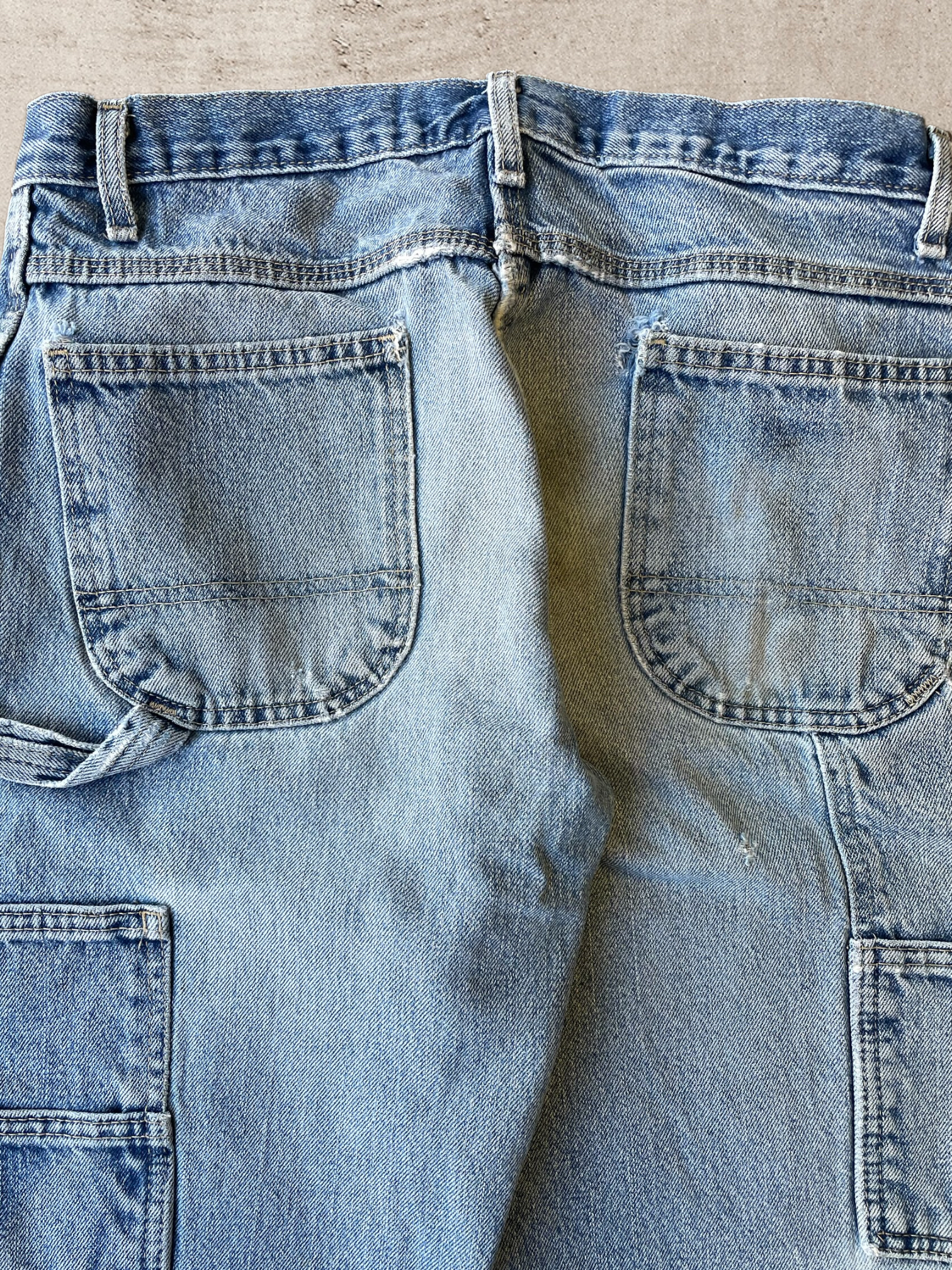Vintage Dickies Double Knee Distressed Jeans - 32x30