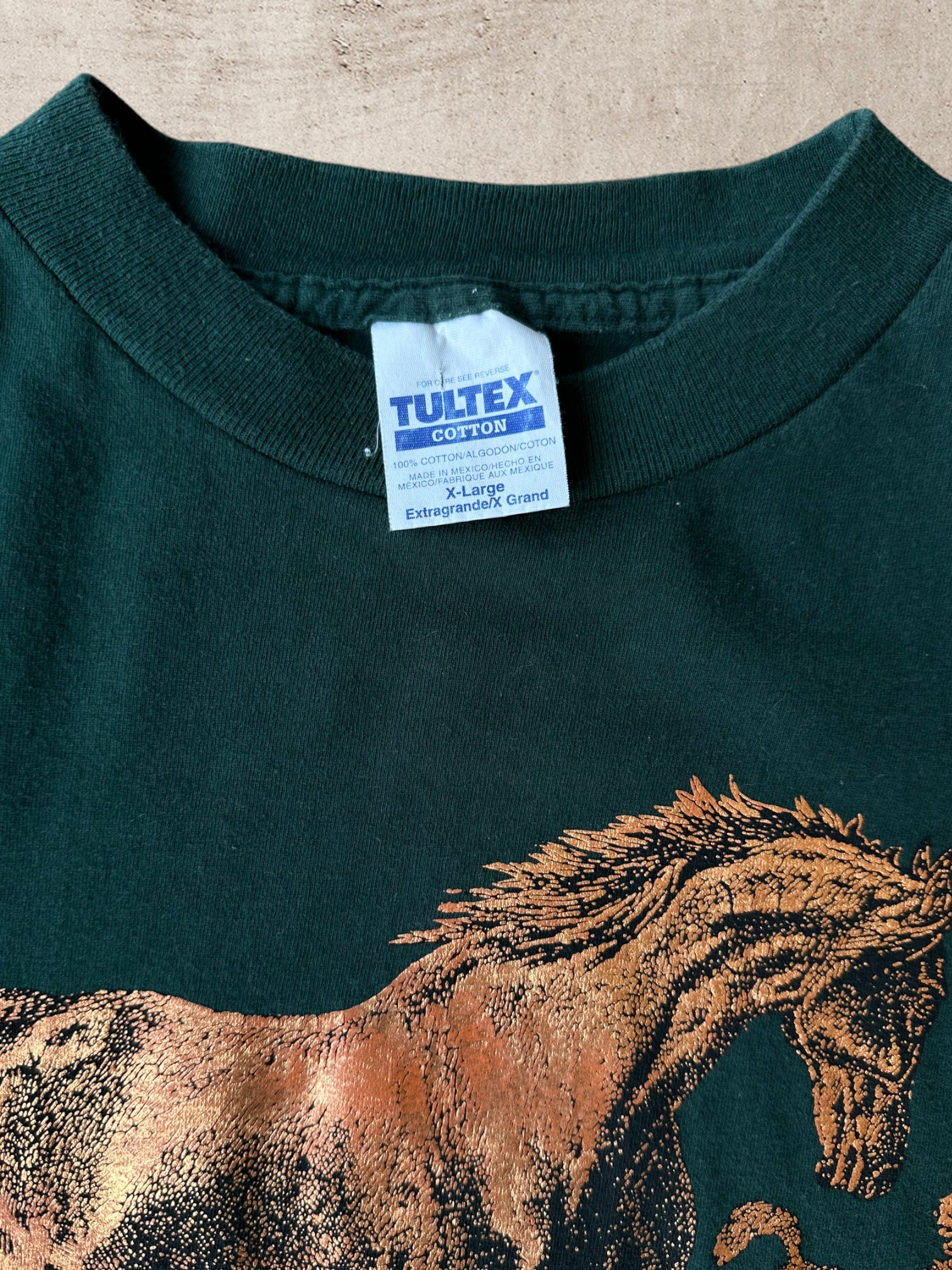 90s Nature Horses T-Shirt - XL